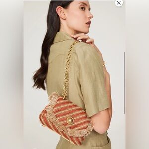 Kooreloo $380 retail Lalo Mini Straw Bag.